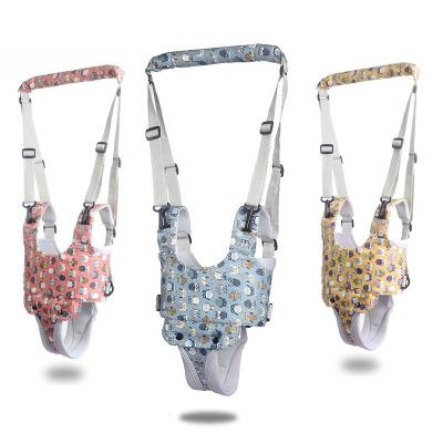 China Hot Selling Adjustable Cartoon Printed Baby Walking Strap Auxiliary Baby Walking Wings Walking Learning HarnessBaby Walker Bel for sale