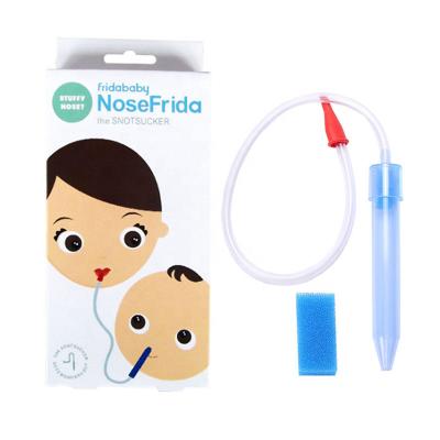 China Hot Sale Eco-freindly Baby Care Nose Clean Nasal Aspirator With 3 Disposable Filters Infant Backflow Preventing Aspirator for sale