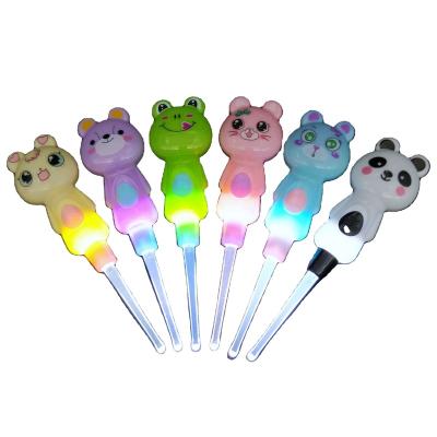 China Detachable Bright Animal Ear Pick Child Cartoon Ear Pick Baby Ear Pick Sets Detachable Luminous Sets for sale