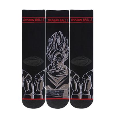 China Wholesale Designer Sporty Printed Socks For Men Colorful Funny Anime Comic Socks for sale