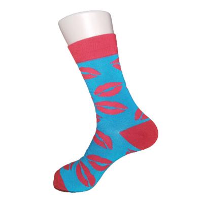 China Winter and autumn sales cotton men's breathable warm socks custom logo sporty warm checkerboard colorful design for sale