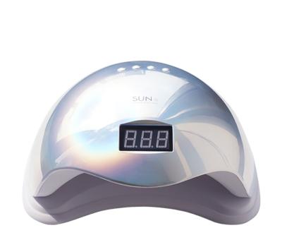 China UV Nail Lamp 48W Led 2021 Newest Color Nail Lamp 48W Holographic UV Led Gel Nail Polish Dryer for sale