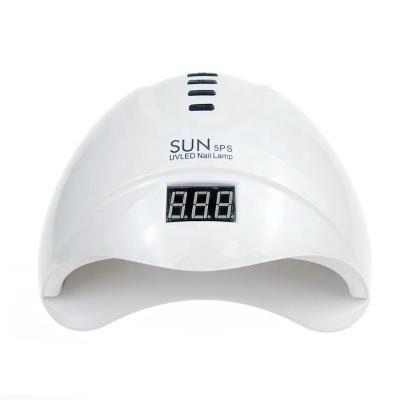 China Art Beauty New Style Sun 5ps LED NAL UV LED Nail Lamp 52W Automic UV Led Nail Lamp for sale