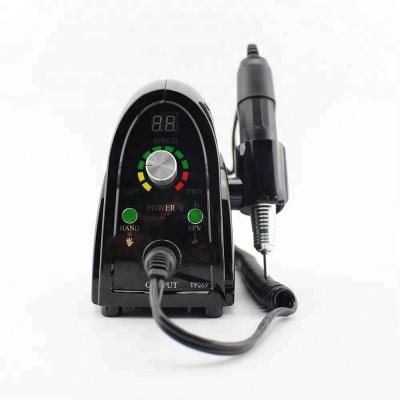 China LCD RPM Show Digital 65W Electric Nail Drill Machine 35000 RPM Good Quality Manicure 65w Strong Nail Drill for sale