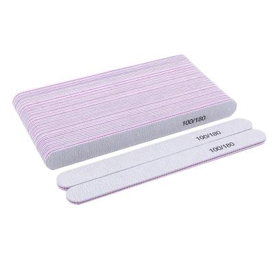 China Nail care/salon/saning cheap price nail file straight shape home polishing files for manicure care nail art tool for sale