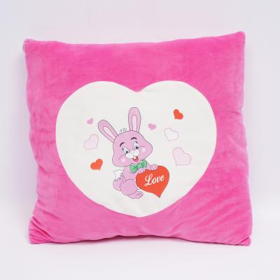 China Custom Plush OEM Otter Plush Blanket Winter Shear Polyester Bed Velvet Cushion Covers Pillow Cover And Set Cushion Throw Pillows for sale