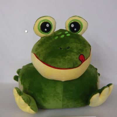 China Soft Plush Gift Frog , Monkey , Giraffe Animal Shaped Sofa Chair For Baby for sale