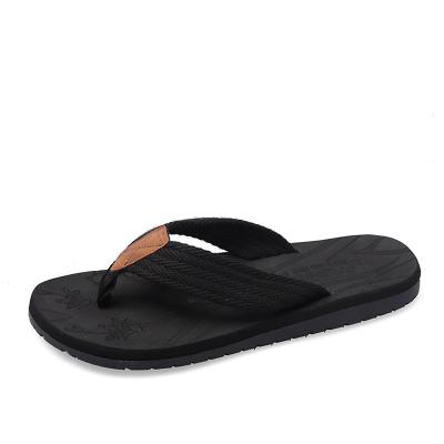 China 2021 Korean men's outdoor soft-soled fashion new summer fashion trend men's beach electronic flip-flops shoes slippers for sale