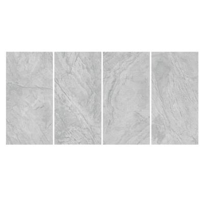 China Large Size Glazed Metal Tiles Commercial Mall Non Slip Marble Stone Looking Porcelain Wall Cladding Exterior Wall Tile Home for sale