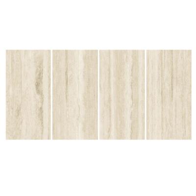 China Glazed Metallic Tiles Non Slip Superb Porcelain Mall Floor Tiles 60x120cm Exterior Cladding Stone Travertine Tile For Exterior Facade for sale