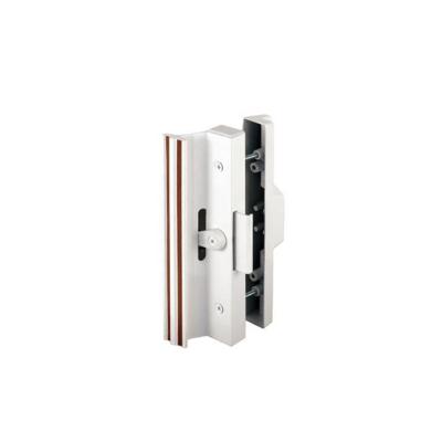 China Modern 1116 C Patio Door Surface With Flange Latch White Extruded Aluminum for sale