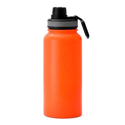 China PORTABLE Double Wall Vacuum Insulated Stainless Steel Leak Proof Sports Water Bottle, Wide Mouth Flask With BPA Free With Lid for sale