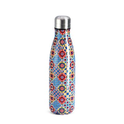 China 500ml PORTABLE Stainless Steel Cola Water Bottle Double Wall Vacuum For Sports Aluminum Water Bottle for sale