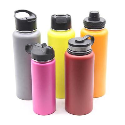 China Stainless Steel 12oz\16oz\18oz\22oz\32oz\40oz\64oz PORTABLE Tumbler Double Walled Vacuum Insulated Travel Mug Wide Mouth Bottle Eco for sale