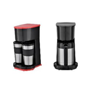 China 0.84L household coffee maker with 2 cups 420ml X 2 + jug 840ml X 1 for sale