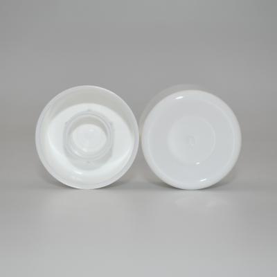 China Non Spill White High Quality PE 35-2 Tube Screw Cap Soft Plastic Pipe Cover for sale