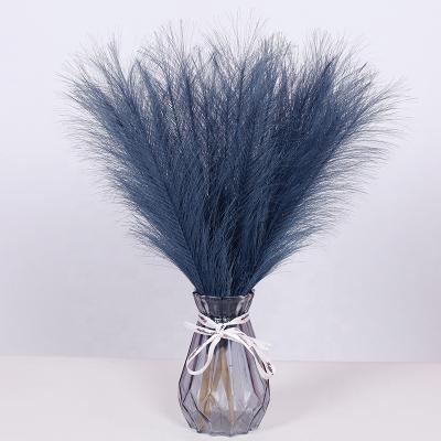 China Natural Touch Low Price Dried Artificial Pampas Grass Flower Decor For Wedding Party for sale