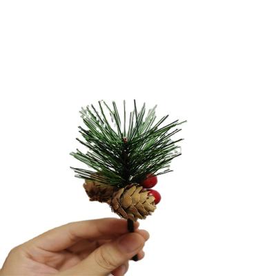 China Decorative Artificial Mini Pine Needle Flowery Christmas Decorative Festival Decoration Selection Christmas Tree Gift Table Top for sale