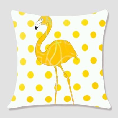 China Viable Gold Decorative Pillow Quilt Sets Nondisposable Luxury Yellow Design Printing Cheap Hot Sale Custom Cushion Cover Good Quality for sale