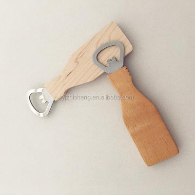 China Viable wooden bottle opener, beer opener for sale