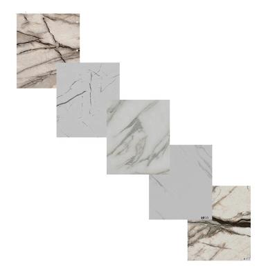 China PVC Material PVC Marble Sheet Decoration Marble Sheet Panel Eco-friendly Waterproof / Waterproof Wall Decor for sale