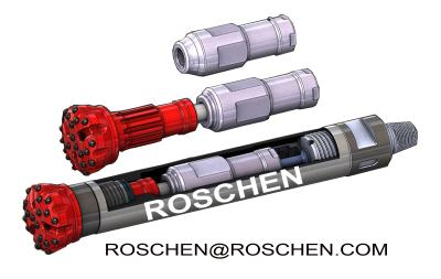 Cina Linea del martello pneumatico di DTH con alta coppia di torsione giù il martello del foro per la perforazione della soffiatura in vendita