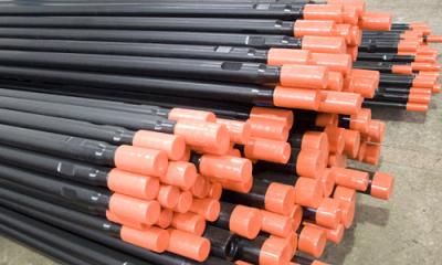 China Custom Round T38 T60 Extension Drill Rods for Drifting / Tunneling for sale