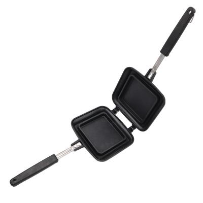 China Multifunctional Pans Master Star Double Sided Frying Pan Die-Casting Grill Pan Non-Stick Baking Tray Cookware Barbecue Cooking Tool Roasting for sale