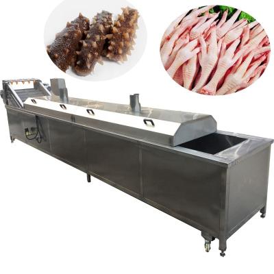 China food & Beverage factory sweet potato slice blanching machine/crayfish blanching machine for sale