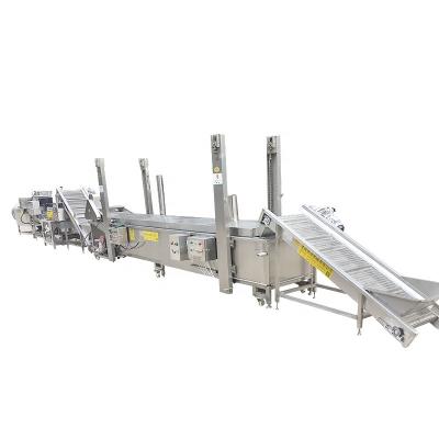 China food & Beverage Factory Banana Slice Frying Machine Assembly Line / Fried Plantain Production Line for sale