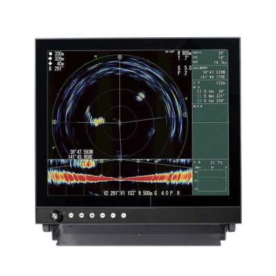 China Marine Electronics Navigation HM-2619 Communication 19 Inch Screen GPS Radar Echo Sonar Fish Finder Monitor Display 19 INCH for sale