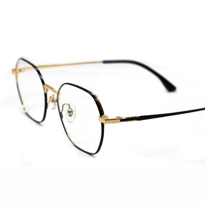 China New Fashion Wholesale Learing Game Work Custom Women Men Eyewear Metal Logo Optical Frame Glass Prescription Monocle Square Frame/ for sale