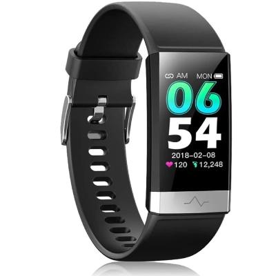 China 2020 Hot APP Control Item For Sale On Amazon Wristwatches Y91 Blood Pressure Heart Rate Monitor Wrist Watch for sale