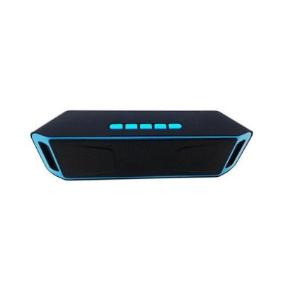 China TF Subwoofer Gaming Speaker SC208 Audio Box Dual Card Visual Portable Wireless Outdoor Handsfree Speaker For Mobile Phone for sale