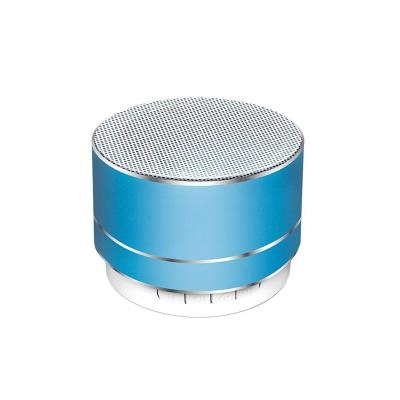 China Play metal sound A10 success HD metal fm radio colorful BT speaker Portable mini stereo Amazon wireless speaker for sale