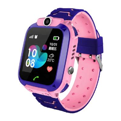 China Hot Selling Child Smartwatch Watch Tracker 2G Sim Card Camera Waterproof Smart Video SOS Kids Phone Call Books Q12 Kids for sale