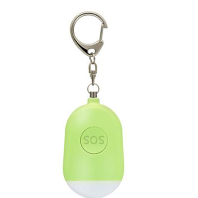 China Durable Cute Anti-wolf Personal Security Alarm Key Chain Rape With Led Flash Light for sale