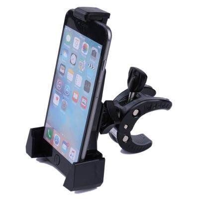 China Adjustable Phone Holder Bracket Bike Scooter Accessories, New JA3u Bike Handlebar Clip Bracket Holder for sale