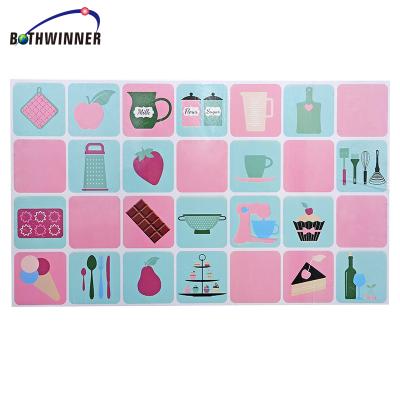 China WALL STICKER Kitchen Self Adhesive Oil Proof Sticker for sale