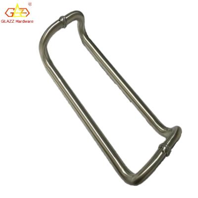 China Factory Supplier Modern OEM Pull Handle Tempered Glass Door Handle Stainless Steel Door Handle for sale