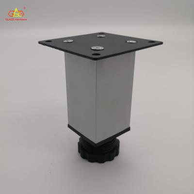 China Factory Price Adjustable Size Sofa Accessories Stainless Steel Metal Furniture Leg for sale