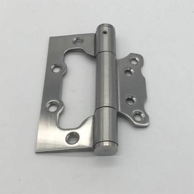 China Easy Installation Modern Design Adjustable Spring Butt Hinge Stainless Steel Backing Door Hardware for sale