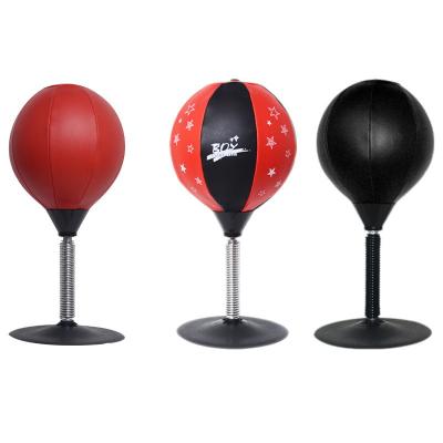 China PU Eco-friendly Hot Selling Real Desktop Boxing Dynamics Ball Relaxing Reflex Boxing Equipment for sale