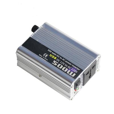 China Car Power Smart 12V Modified Sine Wave Inverter 500Watt DC To AC Solar Power Inverter for sale