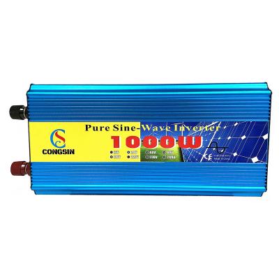 China 12V/24V/48V 1000W Pure Sine Wave Inverter Suitable For Household Use 320*150*70mm for sale