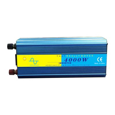 China 12V/24V/48V 4000W high quality pure sine wave inverter for solar system 450*200*160mm for sale