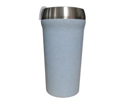 China 475ml Sustainable Reusable Wheat Eco-Friendly Sustainable Straw Coffee Cups Mugs for sale