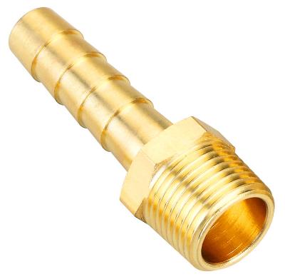 China Copper Brass Thread Fitting For Hose Barb , Connector With Male Thread for sale