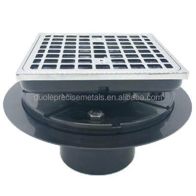 China Universal Square Strainer Design Tile-in Shower Grate Drain for sale