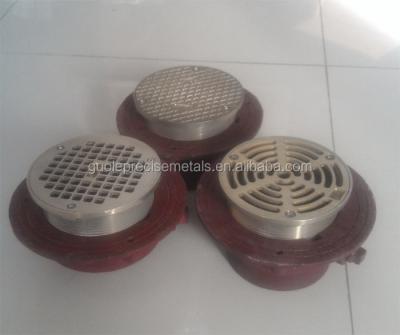 China Strainer cast iron floor drain for sale